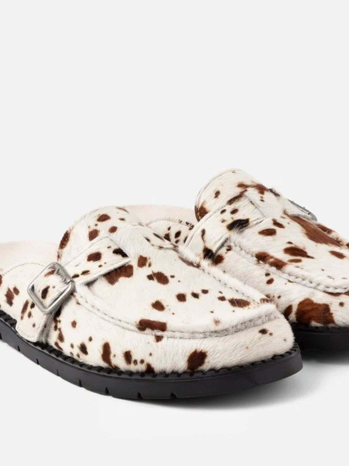 Duke + Dexter Pony Hair Cowhide Winston Mules